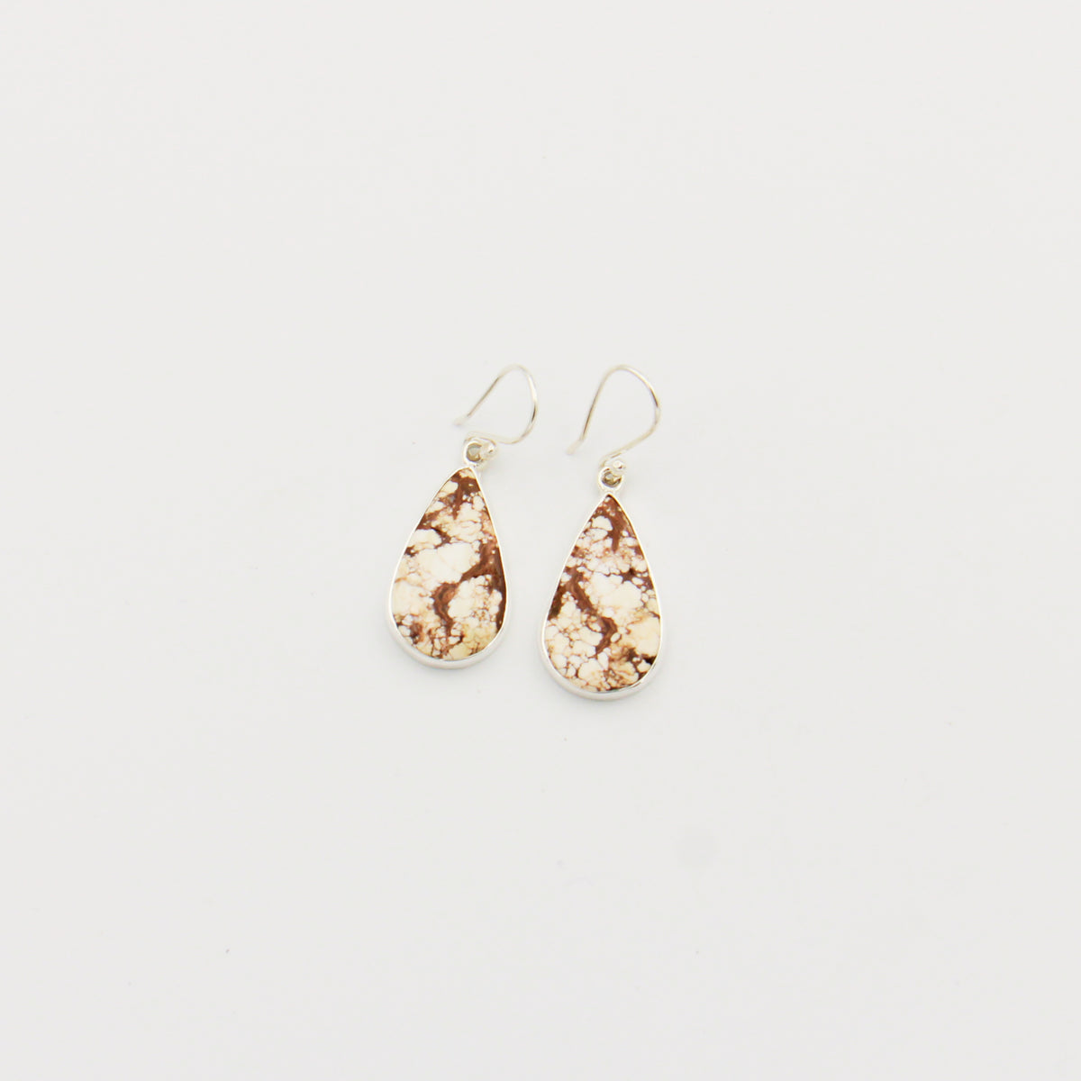 Wild Horse Teardrop Sterling Earrings