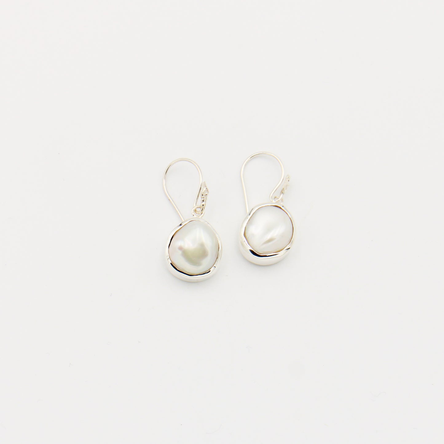 Baroque Pearl Sterling Earrings