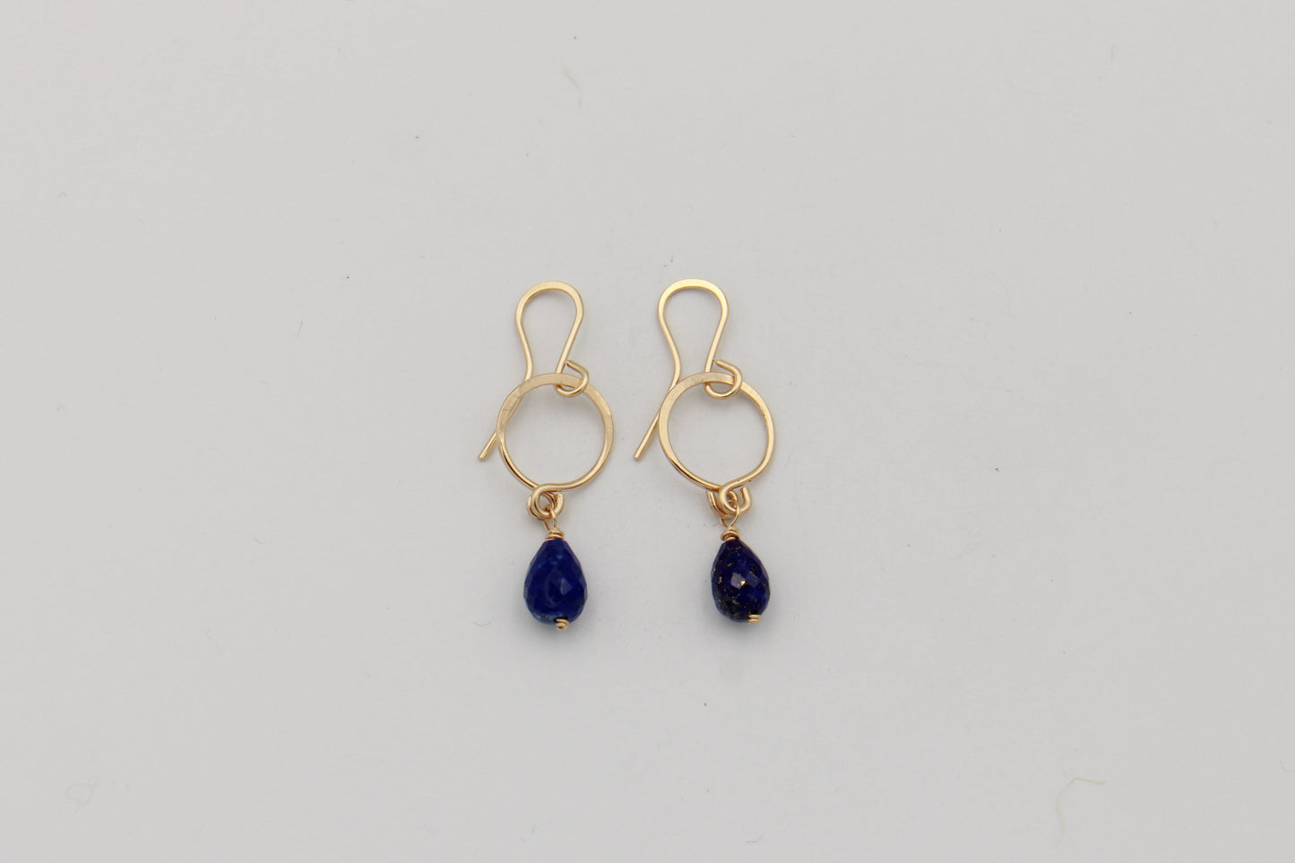 Kyanite Petite Drop GF Earrings