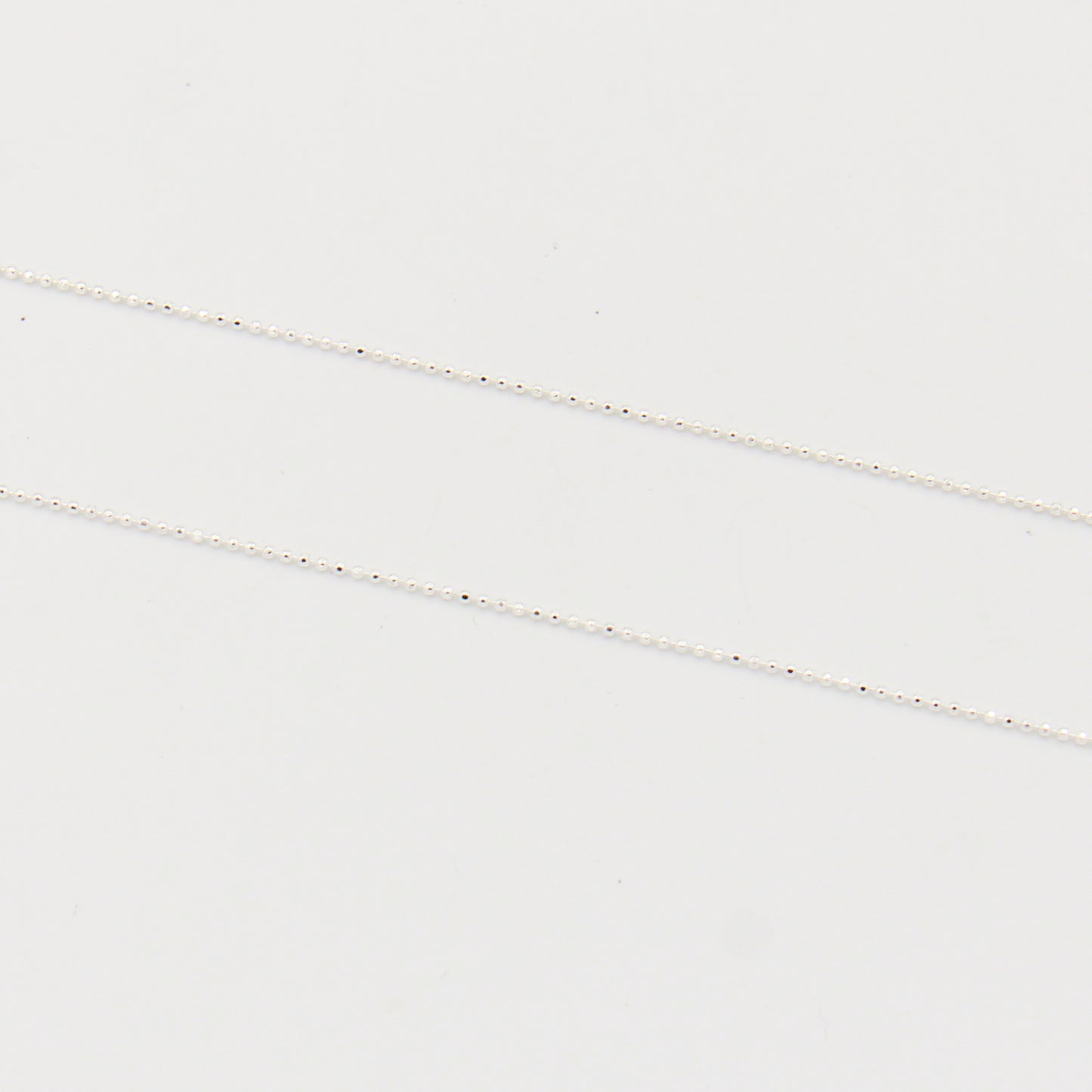 18" Diamond Cut Bead Chain 1mm