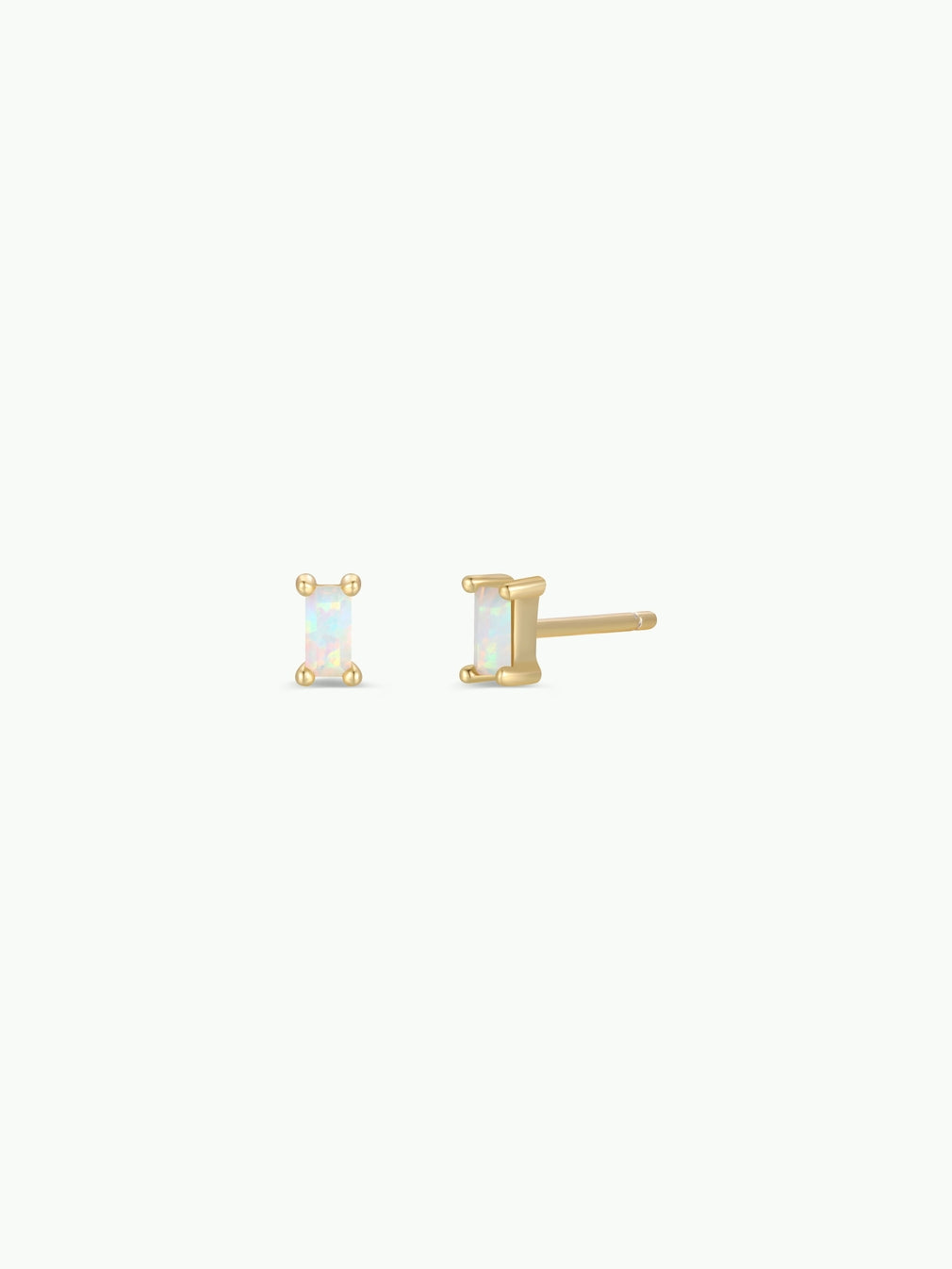 Opalite Baguette GP Studs