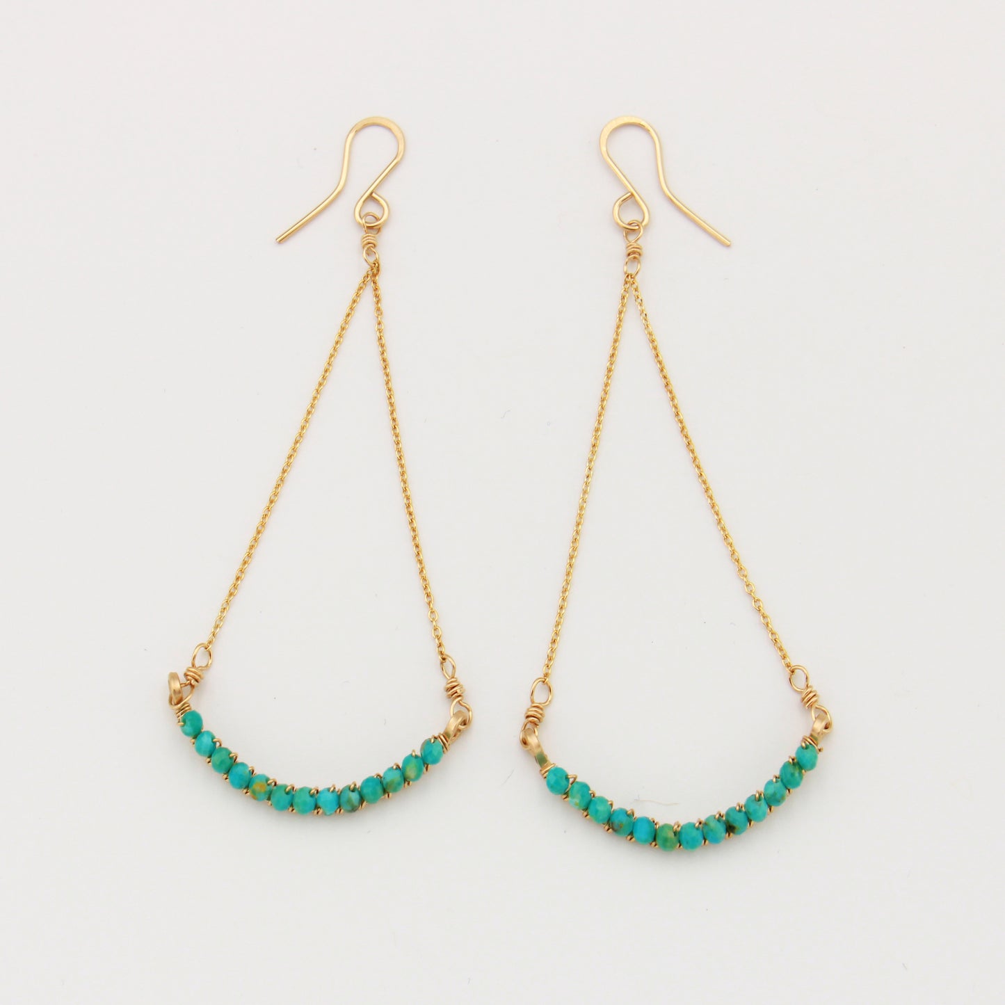 Turquoise Smile GF Earrings