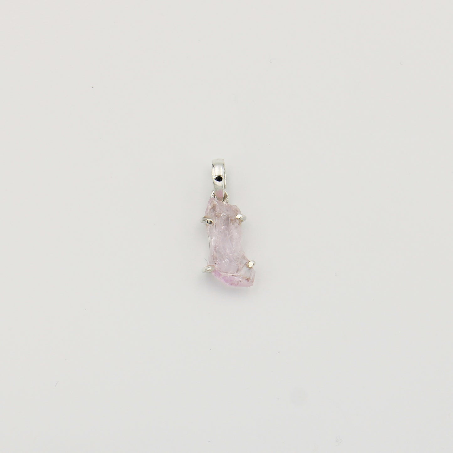 Kunzite Rough Sterling Pendant : 210000020737