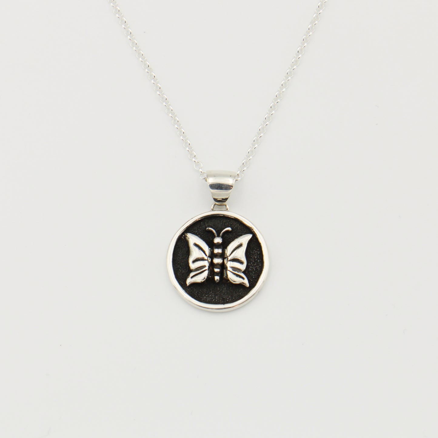 Sterling Silver Butterfly Necklace