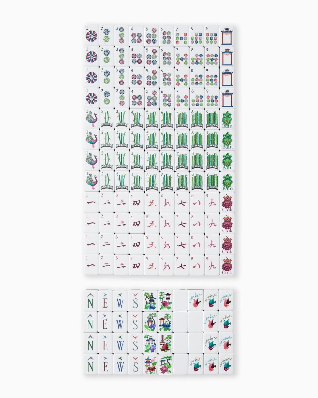 Oh My Mahjong Tiles