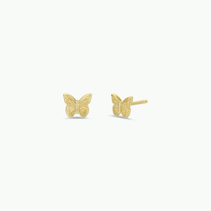 Dainty GP Butterfly Studs with Sterling Posts