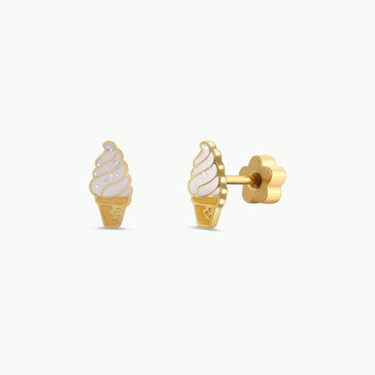 Cute Enamel Flat Back GP Studs