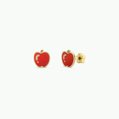 Cute Enamel Flat Back GP Studs