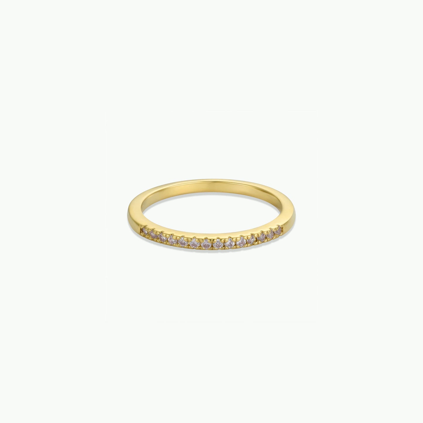 Half Pave GP Ring
