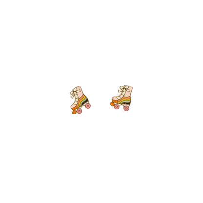 Cute Enamel Flat Back GP Studs