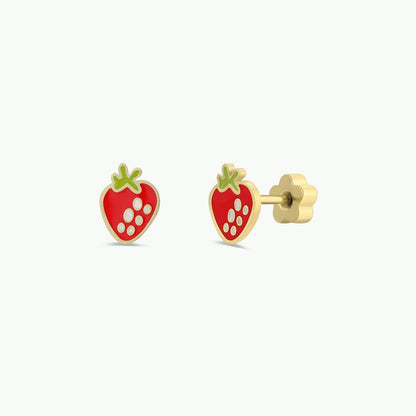 Cute Enamel Flat Back GP Studs