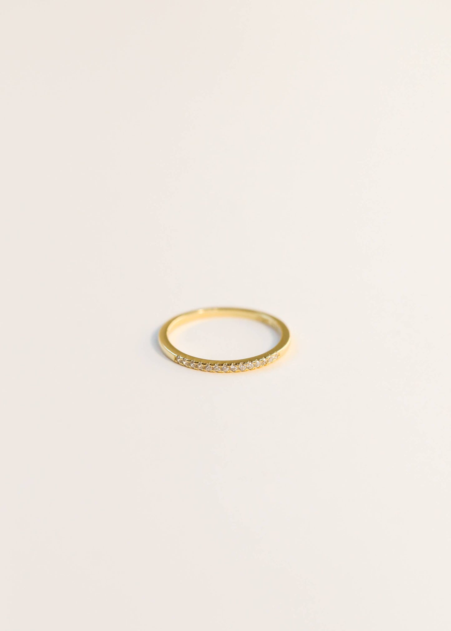 Half Pave GP Ring