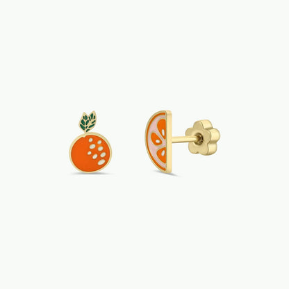 Cute Enamel Flat Back GP Studs