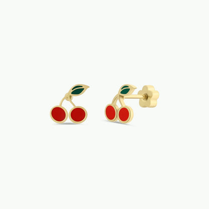 Cute Enamel Flat Back GP Studs
