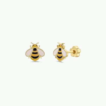Cute Enamel Flat Back GP Studs