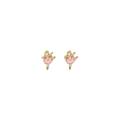 Cute Enamel Flat Back GP Studs