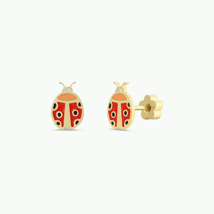 Cute Enamel Flat Back GP Studs
