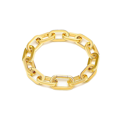 High Polish Paperclip Stainless Bracelet GP