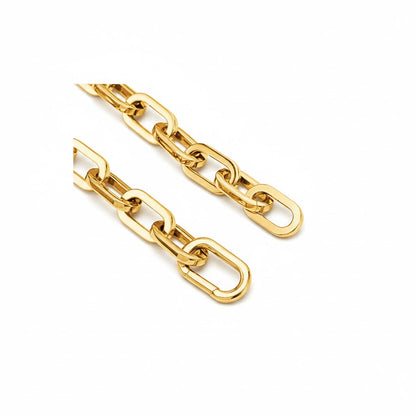 High Polish Paperclip Stainless Bracelet GP