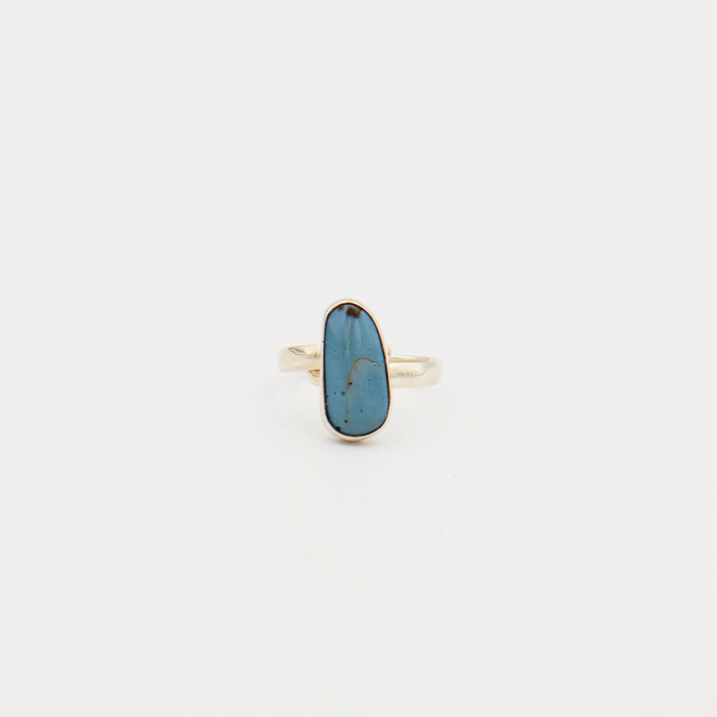 Leland Blue Oval Ring Size Adj