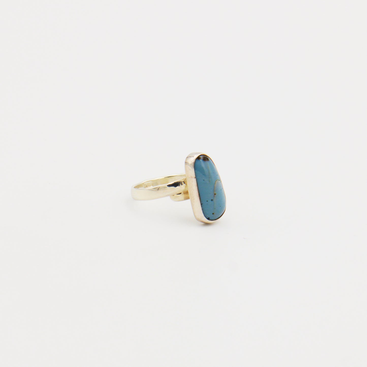 Leland Blue Oval Ring Size Adj