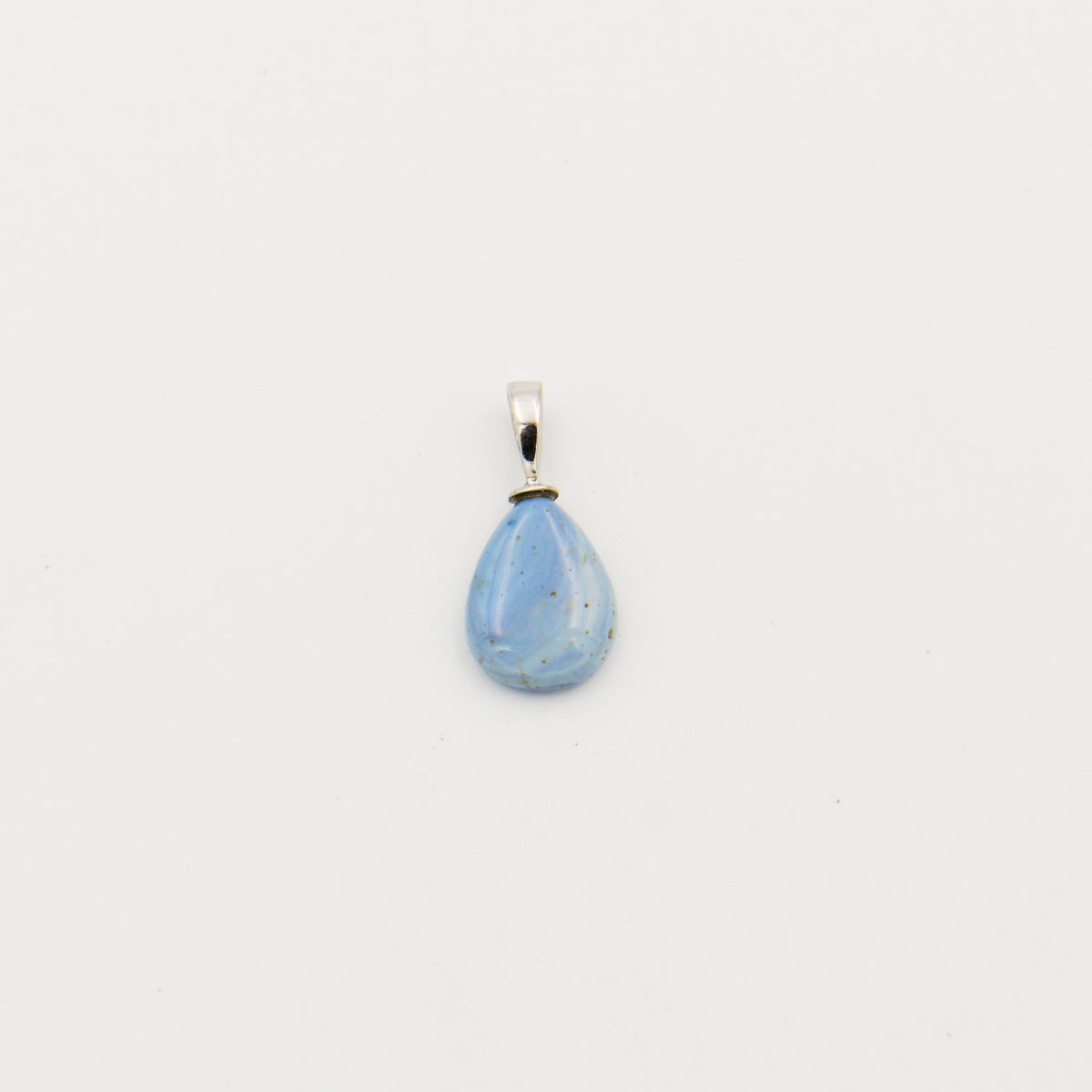 Leland Blue Drilled Teardrop Pendant