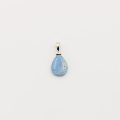 Leland Blue Drilled Teardrop Pendant