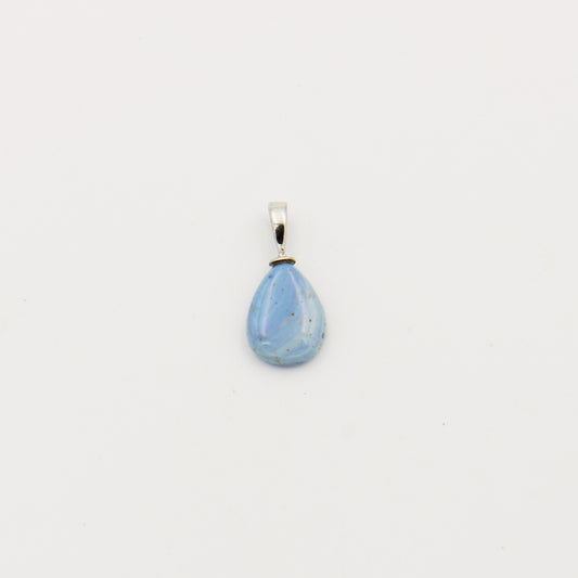 Leland Blue Drilled Teardrop Pendant