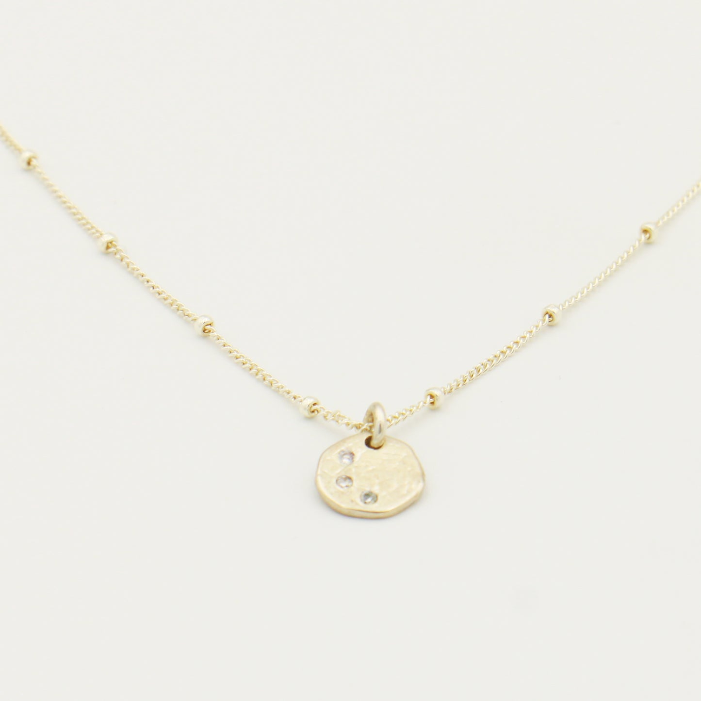 Three Wishes Sterling Necklace 18"