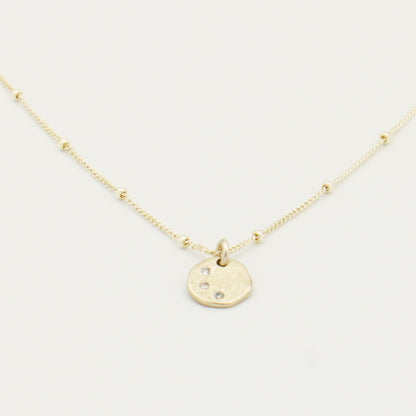 Three Wishes Sterling Necklace 18"