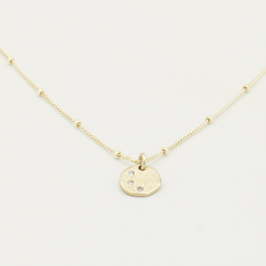 Three Wishes Sterling Necklace 18"