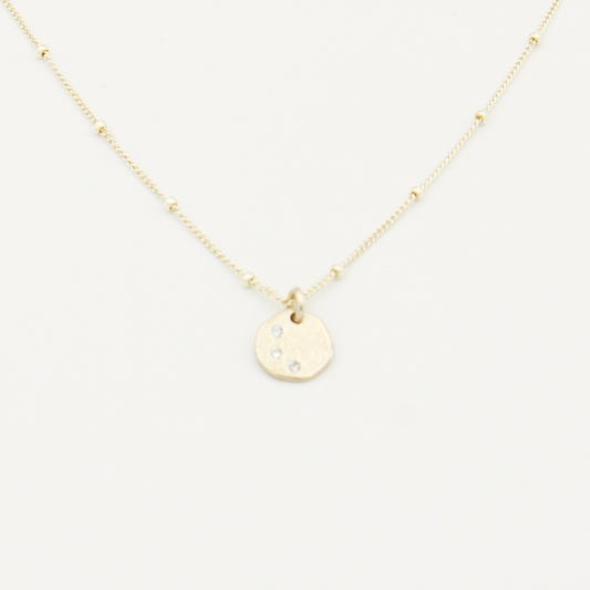 Three Wishes Sterling Necklace 18"