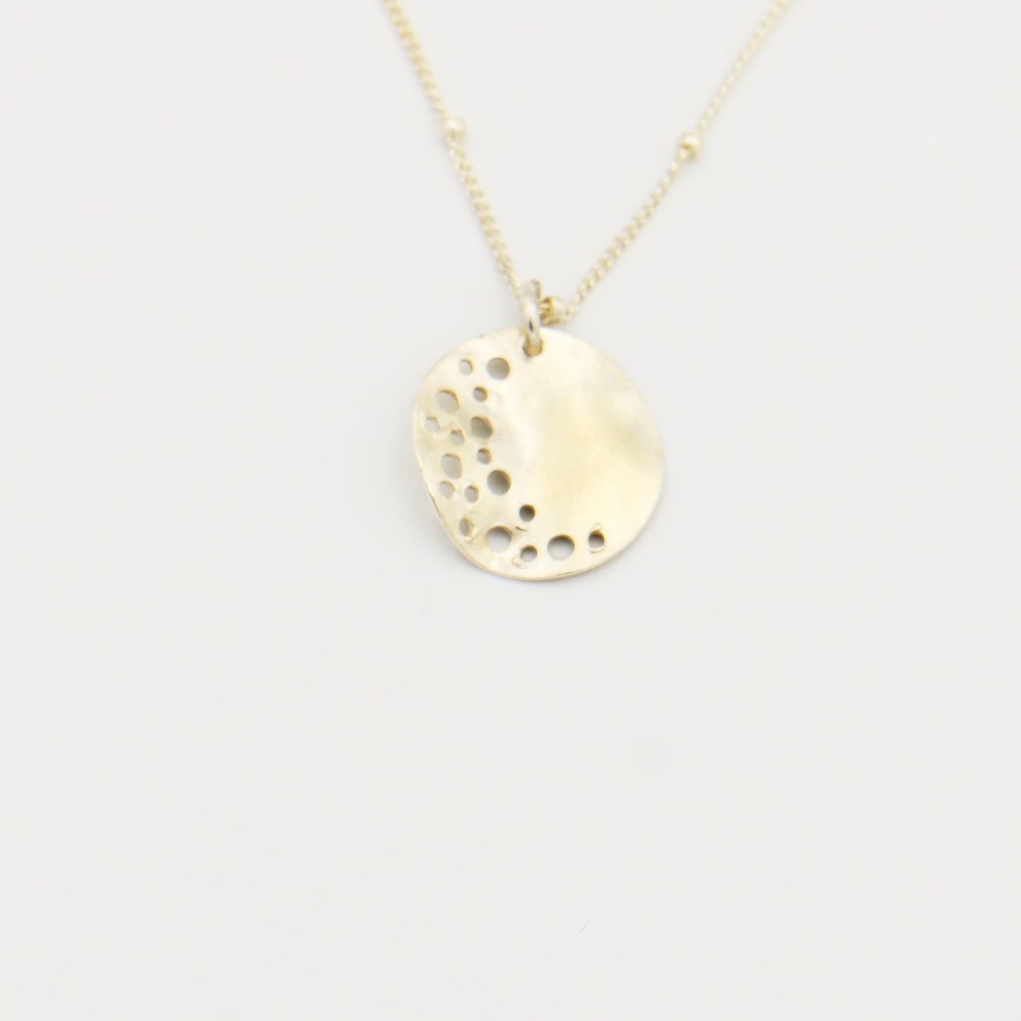 Sterling Eclipse Necklace 18"