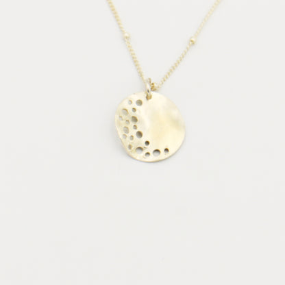 Sterling Eclipse Necklace 18"