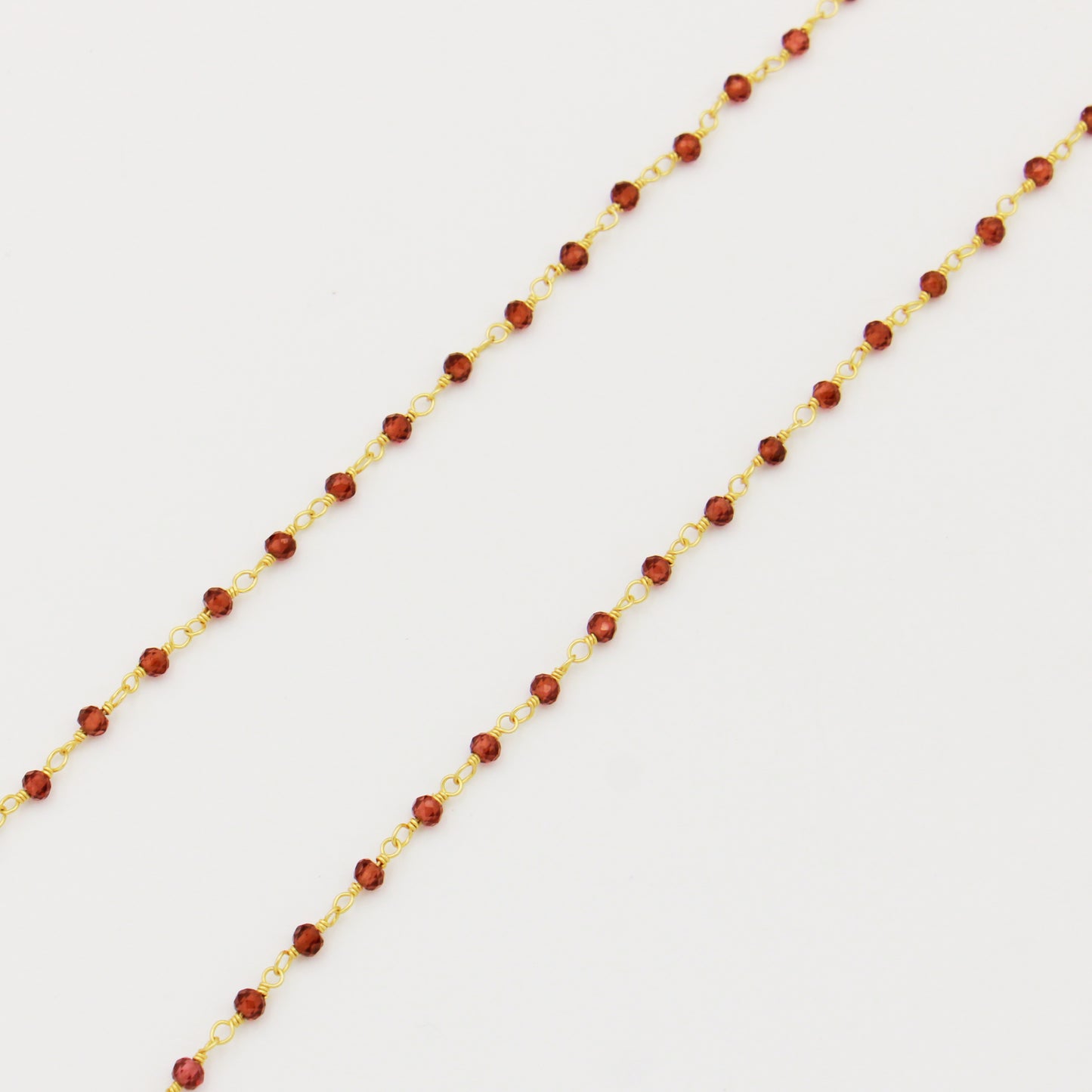 Rhodelite & GF Necklace 15-17"