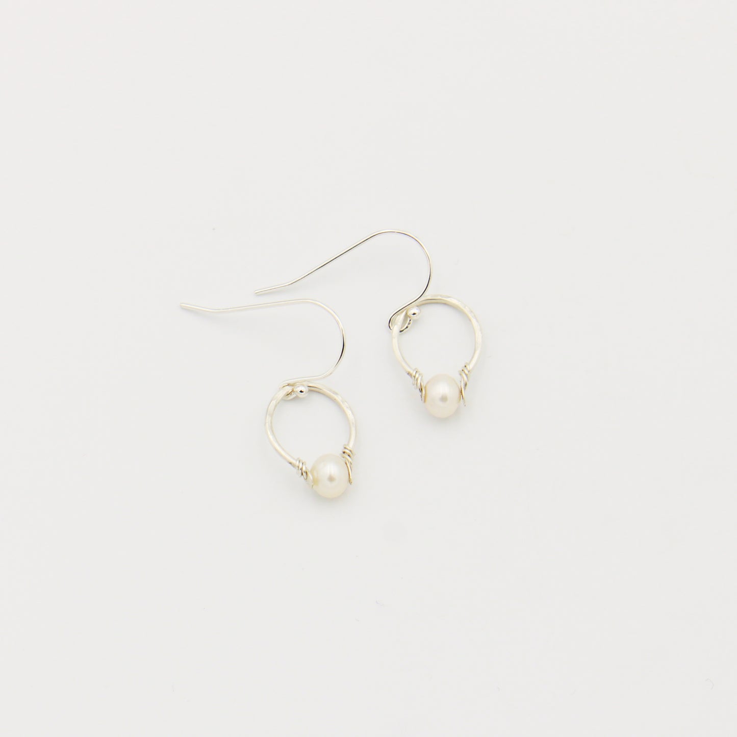 Freshwater Pearl Get Lucky Sterling Earrings