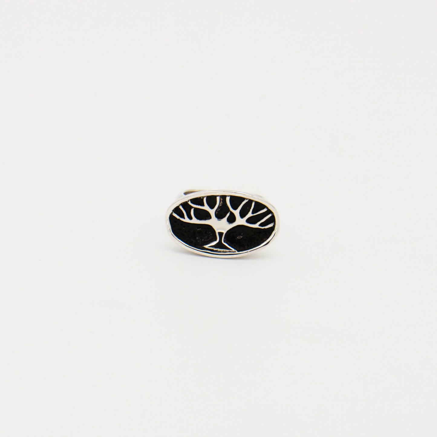 Sterling Silver Tree of Life Ring Size 7