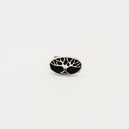 Sterling Silver Tree of Life Ring Size 7
