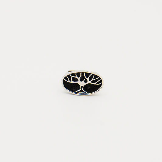 Sterling Silver Tree of Life Ring Size 7