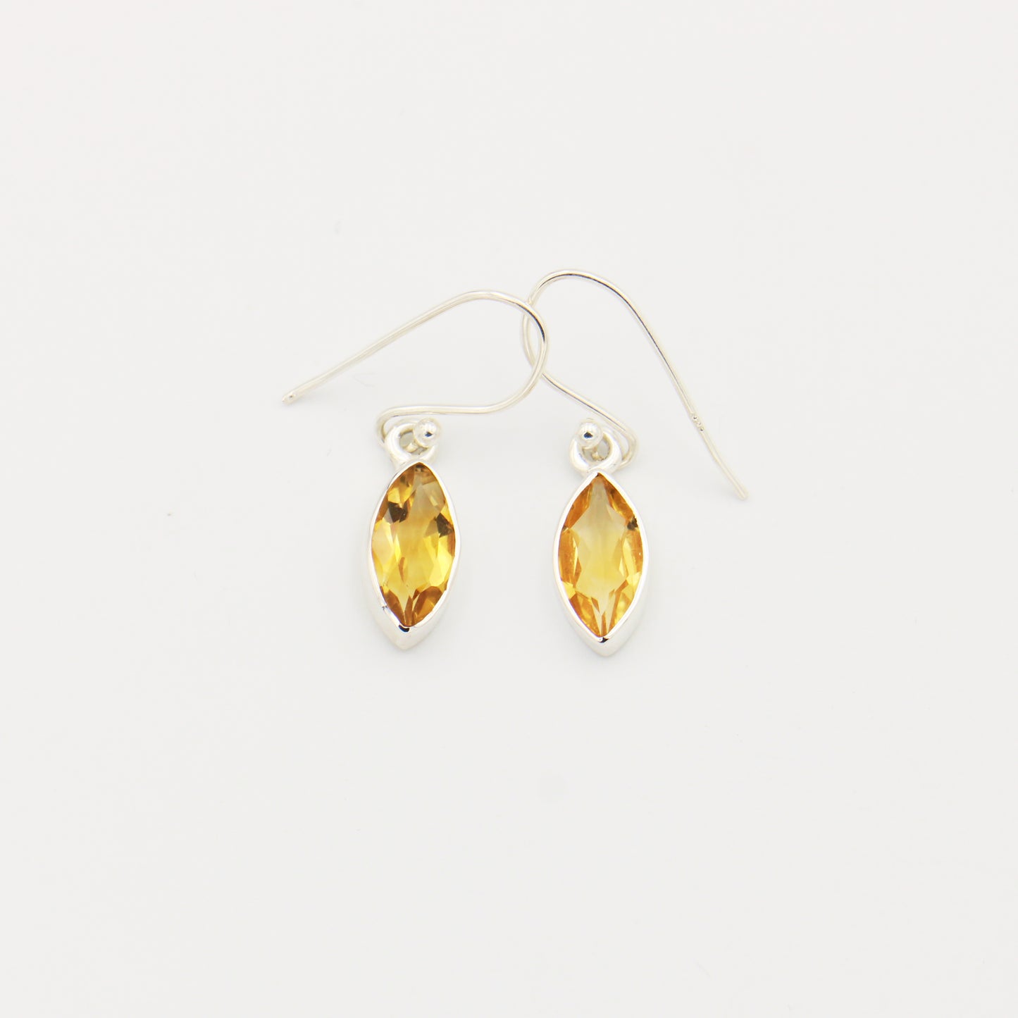 Citrine Marquis Sterling Earrings