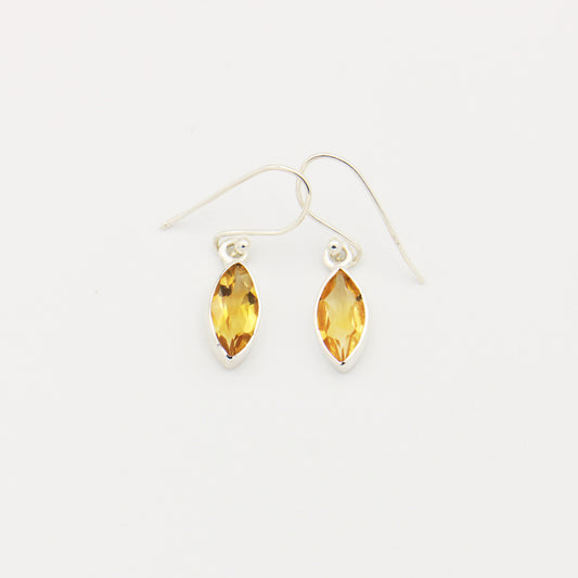 Citrine Marquis Sterling Earrings