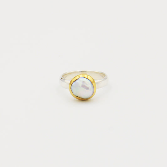 Pearl GP Sterling Ring Size 8