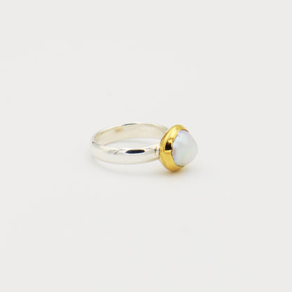 Pearl GP Sterling Ring Size 8