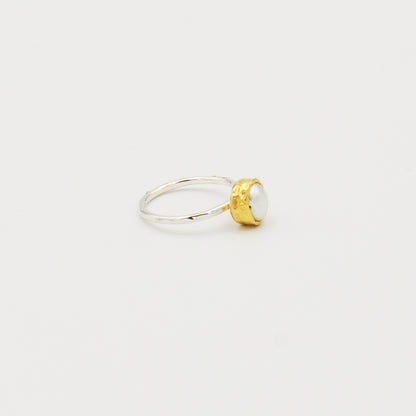 Pearl GP Sterling Ring Size 6