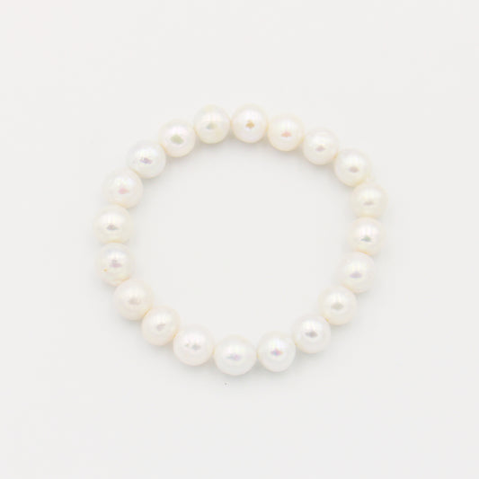 Pearl Bracelet Stretch 9mm