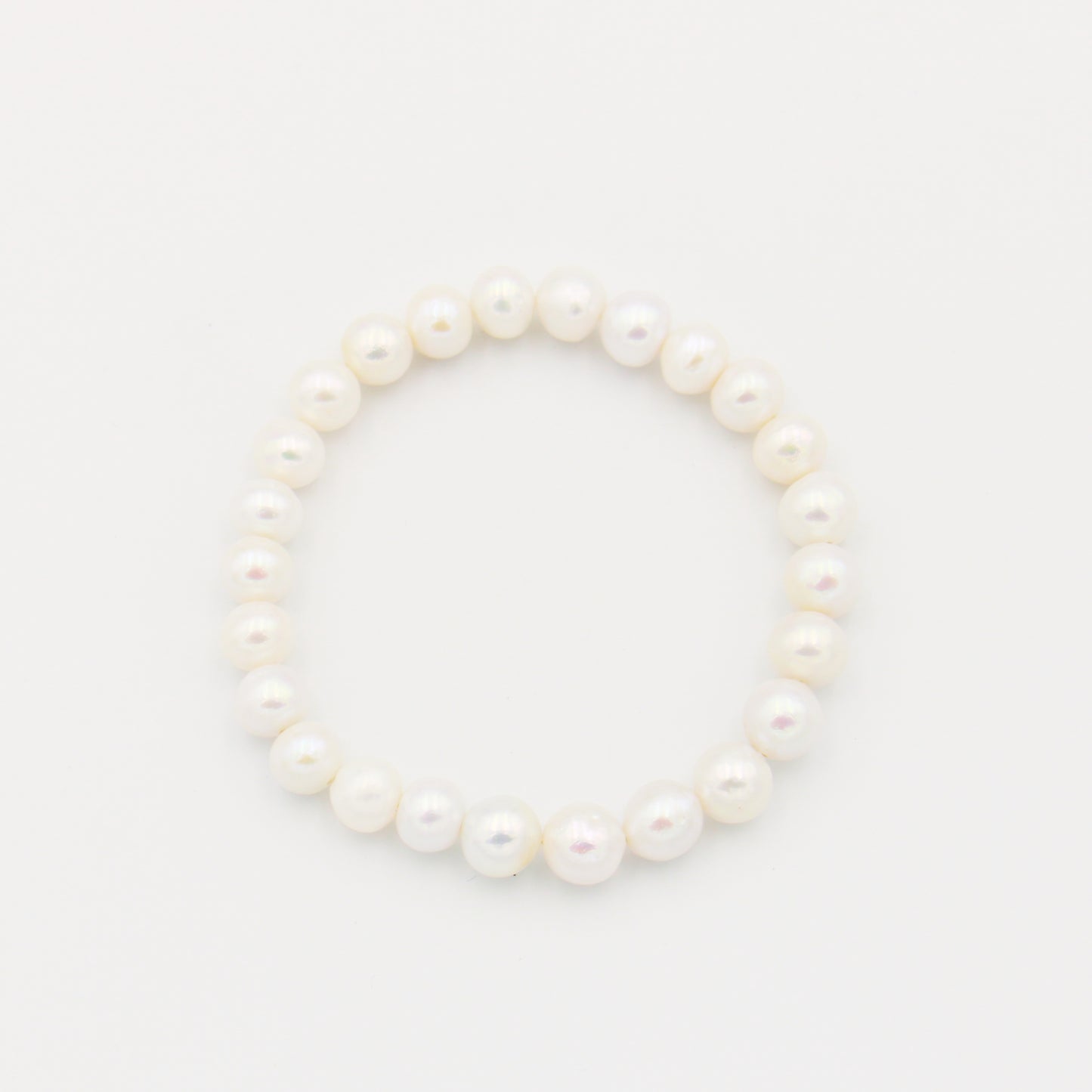 Pearl Stretch Bracelet 7mm