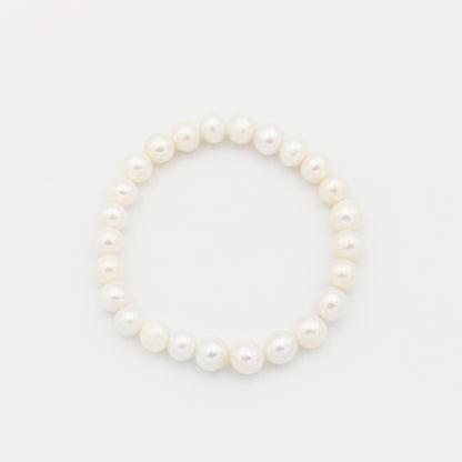Pearl Stretch Bracelet 7mm