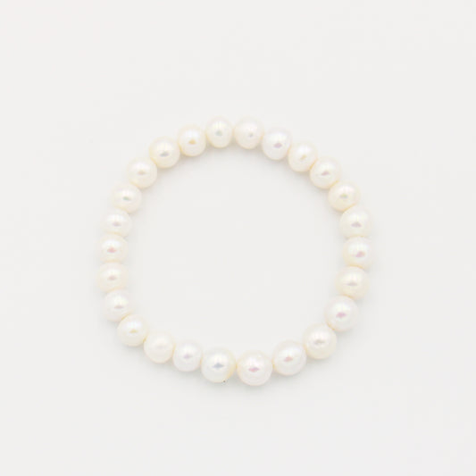 Pearl Stretch Bracelet 7mm