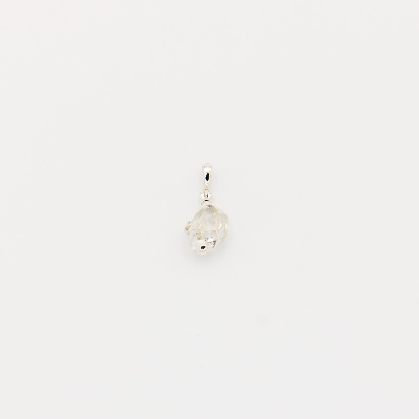 Herkimer Diamond Sterling Silver Pendant