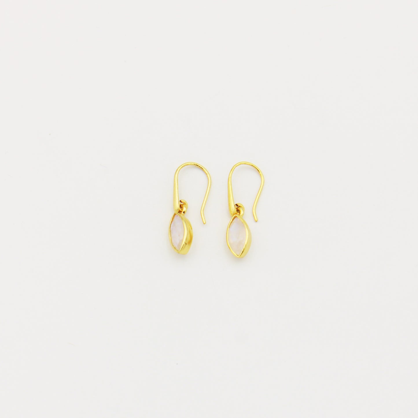 Rainbow Moonstone Marquis GP Earrings
